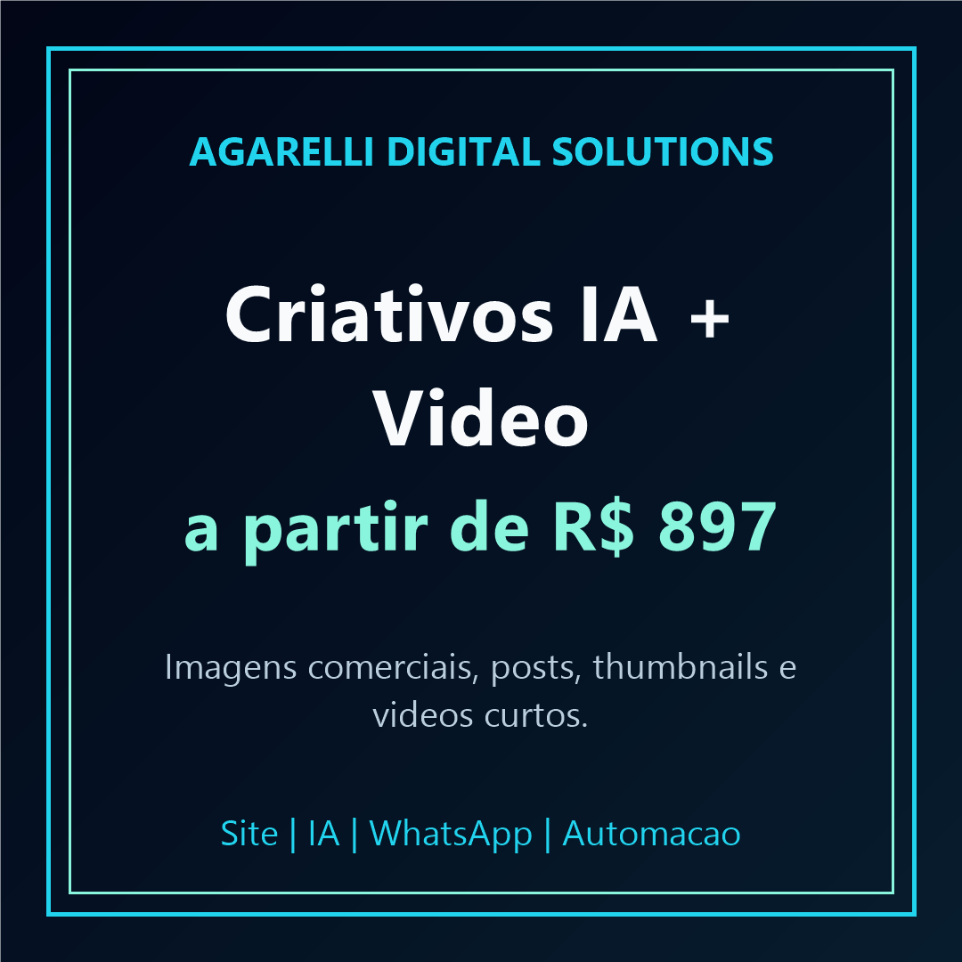 Criativos IA e Edicao de Video